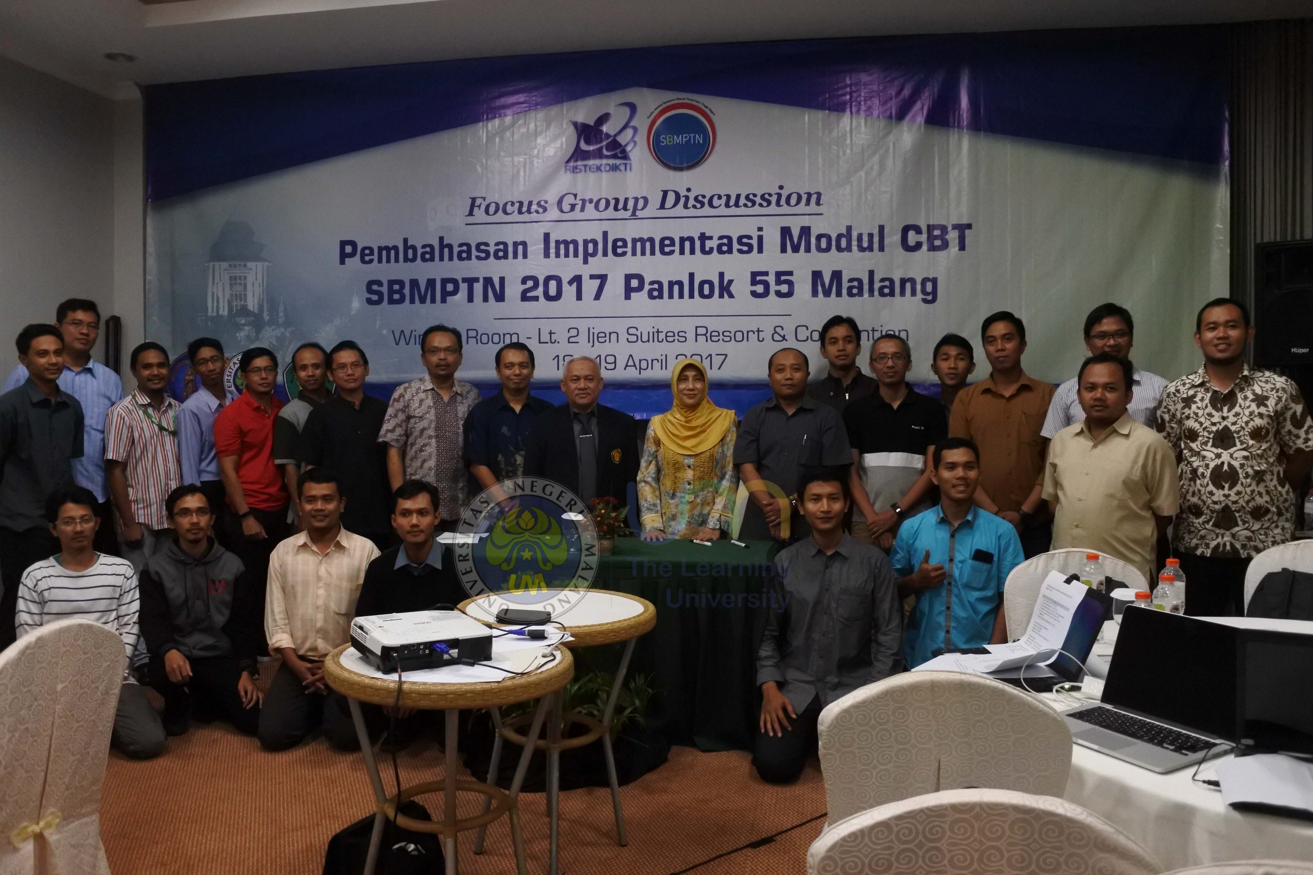 Discussion on the Implementation of the 2017 SBMPTN CBT Module at Panlok 55 Malang