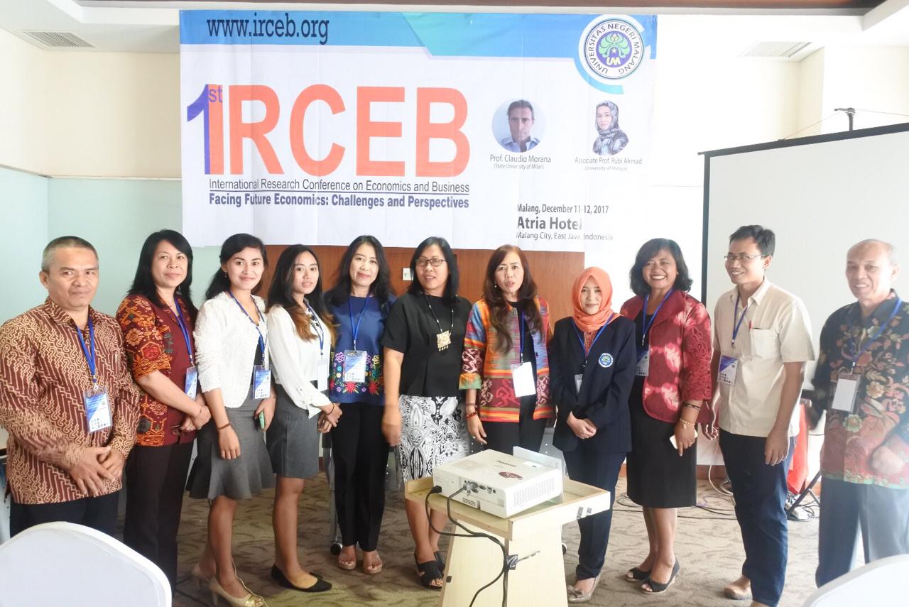 1RCEB (First Insternational Research Confeence On Economic And Business)