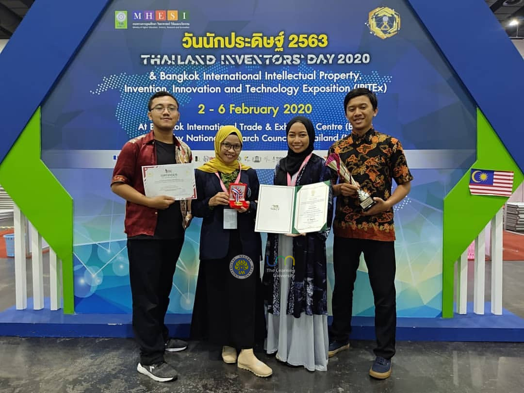 FE Student Achieves Gold Medal at IPITEx 2020