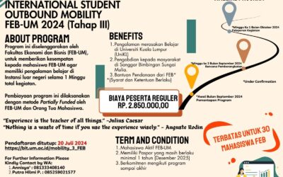 International Student Outbound Mobility Batch 3
