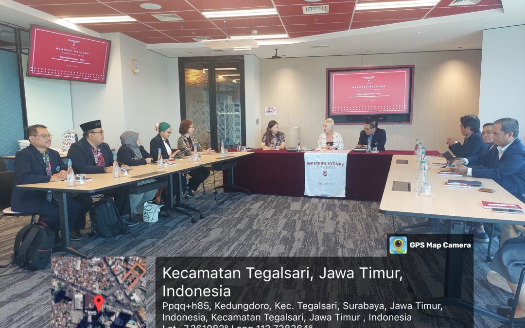 Inisiasi Kerjasama Internasional dengan Western Sydney University Surabaya