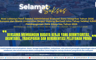 FEB Lolos Tahap Seleksi Administrasi Evaluasi Pembangunan Zona Integritas Tahun 2026